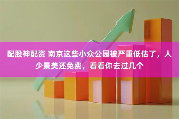 配股神配资 南京这些小众公园被严重低估了，人少景美还免费，看看你去过几个