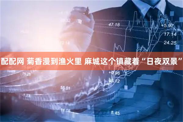 配配网 菊香漫到渔火里 麻城这个镇藏着“日夜双景”
